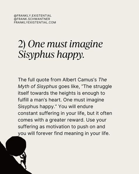 5 philosophical lessons I wish I learned sooner. What lessons do you wish you learned earlier in life? #philosophy #wisdom #existentialism #stoicism #absurdism #lifelessons Absurdism Philosophy, Existentialism Philosophy, Modern Philosophy, Full Quote, Philosophical Quotes, Life Philosophy, The Heart Of Man, June 21, Life Lessons