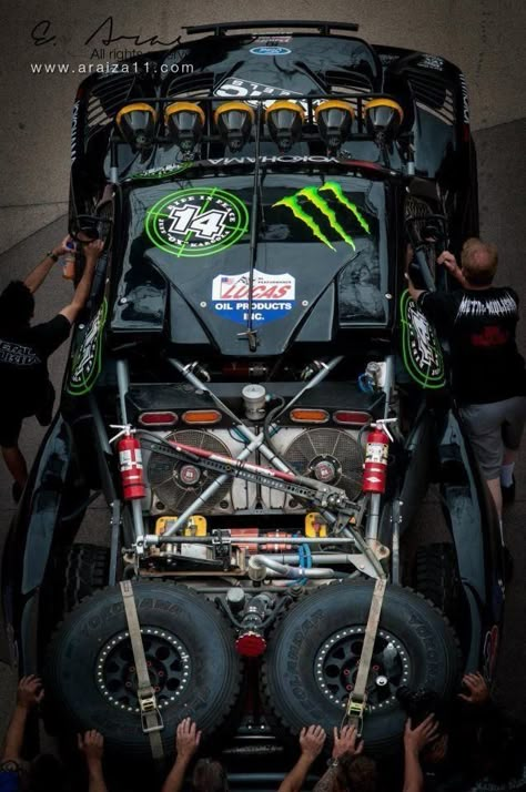 Top view of a trophy truck Kart Cross, Baja Truck, Trophy Truck, Off Road Racing, Ford Raptor, 4x4 Trucks, Offroad Trucks, Rally Car, Monster Energy