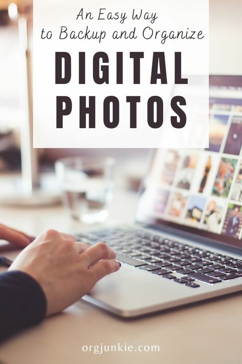 An Easy Way To Backup and Organize Digital Photos Digital Photo Storage, Photo Organization Storage, Digital Photo Organization, Preserving Photos, Photography Organizations, Picture Storage, Picture Organization, Digital Photo Album, Scrapbook Storage