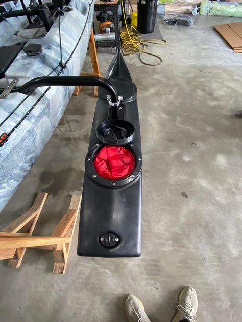 Hoodoo Kayak Stabilizing Outriggers - Hoodoo Sports Fishing Kayak Ideas, Kayak Stabilizer Diy, Kayak Lights, Fishing Kayak Mods, Kayak Outriggers, Kayak Equipment, Jon Boat Modifications, Trailer Light Wiring, Lake Toys