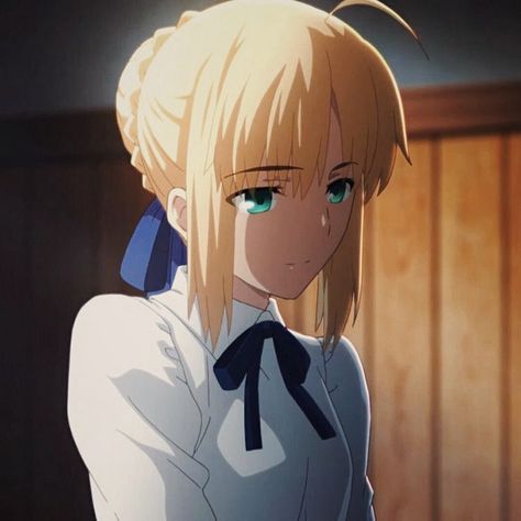 Stay Night, Fate Stay Night, Blonde, Anime, Blue, White