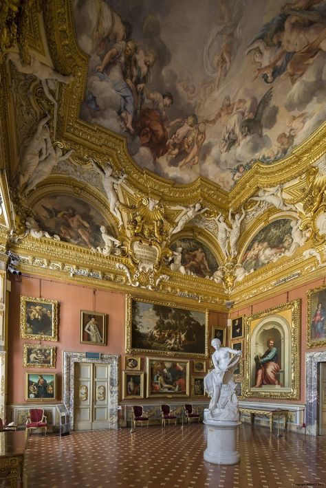 Kourtney Wedding, Pitti Palace, Uffizi Gallery, Throne Room, Italian Art, Umbria, Florence Italy, Beautiful Interiors, Art Galleries