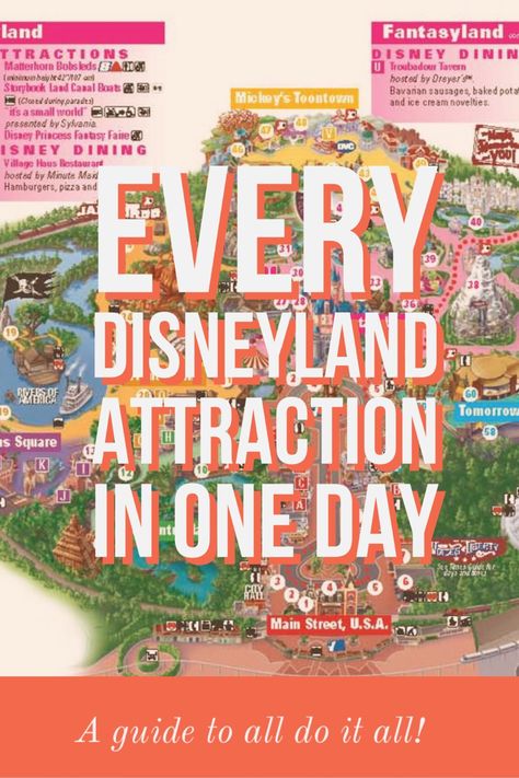 All 61 Disneyland Attractions in 1 Day! - Lizzie Makes Magic Disneyland 2023, Disneyland Trip Planning, Disneyland Vacation Planning, Disneyland Secrets, Disneyland Attractions, Disneyland Rides, Disneyland Planning, Disneyland Halloween, Disneyland Tips