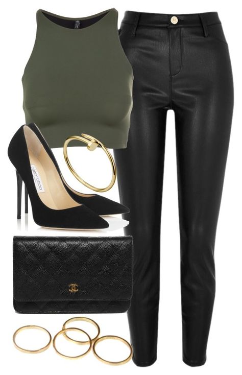 "Style #11468" by vany-alvarado ❤ liked on Polyvore featuring River Island, Onzie, Chanel and Jimmy Choo Ssense Fashion, Chanel Clothing, Looks Street Style, Looks Chic, Outfits Fashion, Lookbook Outfits, Mode Inspiration, Polyvore Outfits, Work Fashion