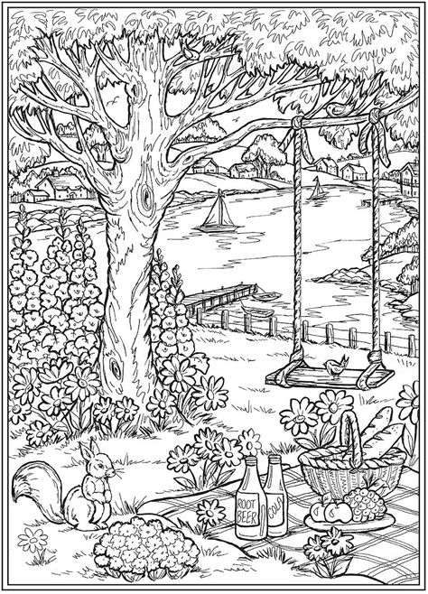 Welcome to Dover Publications Dover Coloring Pages, Picture Book Activities, Dover Publications, Fruit Stands, Kids Activity Books, Relaxing Activities, Enjoy The Little Things, Cute Coloring Pages, Children's Literature