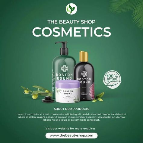 Cosmetics flyer design Sales Advertising Design, Cosmetics Flyer Design, Beauty Creative Ads, Oil Poster Design, Product Pamphlet, Brand Identity Design Logo Inspiration, Medical Website Design, Promo Flyer, Facebook Post Design