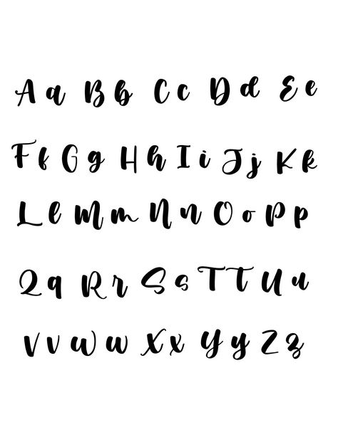 Neat Fonts Alphabet, Alaphbet Letters Fonts, Aesthetic Font Alphabets, Abc Em Lettering, A In Different Fonts, Font Chữ Calligraphy, Fonts Design Alphabet, Cute Alphabet Fonts, Aesthetic Fonts Alphabet