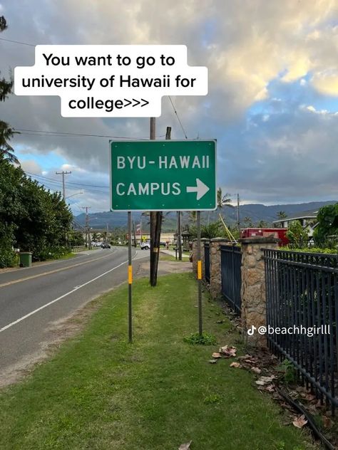 Byu Hawaii Campus, Romanticize College, Hawaii University, Byu Hawaii, University Of Hawaii At Manoa, College Vibes, Dream Collage, Moving To Hawaii, Bible College