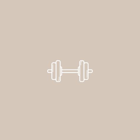 Gym Beige Aesthetic, Gym Aesthetic Light, Beige Workout Aesthetic, Beige Gym Aesthetic, Workout Widget, Fitness App Icon Aesthetic, Fitness App Icon, Cream Icons, Gym App