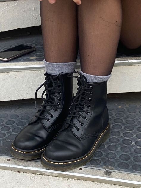 Dr. Martens 1460, Doc Marten Combat Boots Outfit, Doc Martens Low Platform, 1460 Doc Martens Outfit, Doc Martin Aesthetic, Thick Calves Outfit, 1460 Dr Martens Outfit, Doc Marten Boots Outfit, Doc Martens Boots Outfit