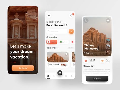 Personal Project Ideas, App Map, Real Estate App, App Inspiration, App Design Layout, Online Web Design, App Interface Design, Ui Ux Designer, Booking App