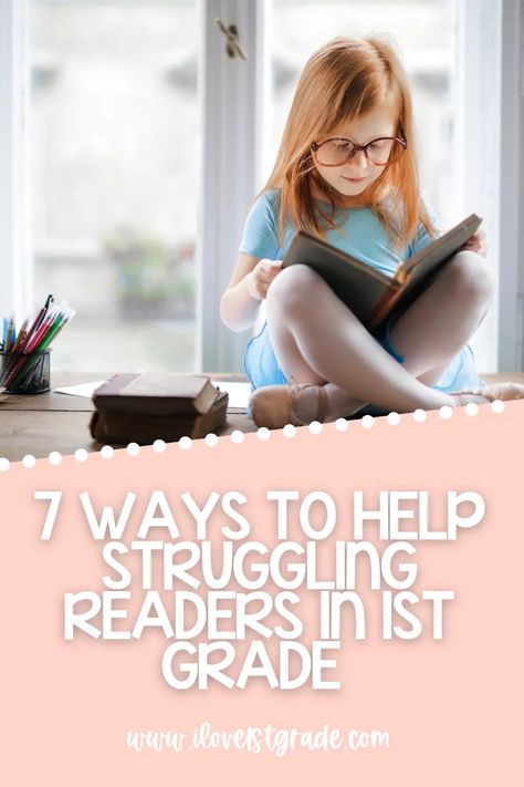 Regardless of the skill level, first grade is a critical time for first graders to improve their reading skills and be building upon new ones. What do you do when students are struggling? Read these tips! Make Reading Fun 1st Grade, Phonics Lesson Plans, Improve Reading Skills, Structured Literacy, Fluency Activities, Reading Assessment, Reading Help, Writing Blog, Struggling Readers