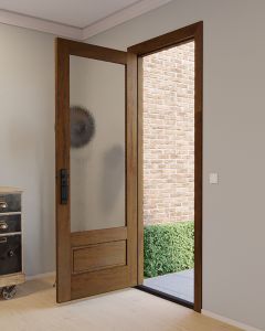 Excellent Doors for Your Home | US Door & More - Single Door Single Patio Door, Modern Wood Doors, Transitional Doors, Transitional Exterior, French Patio, Primed Doors, Exterior Doors With Glass, Farmhouse Doors, Mahogany Doors