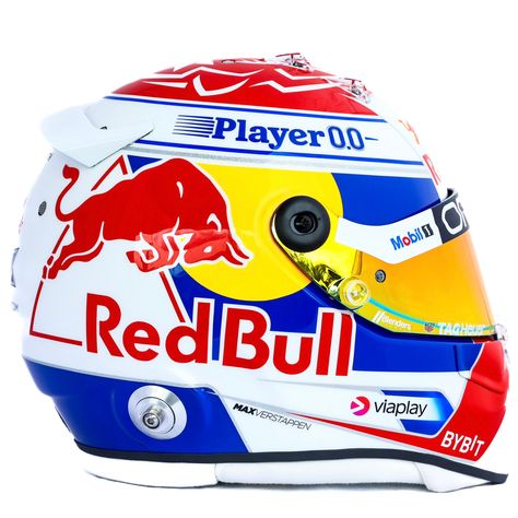 (2) Max Verstappen op X: 'All angles of the Retro helmet 👀 1:2 & 1:4 scale models are now available for pre-order at https://t.co/Ga9eks3hH7 https://t.co/srIbx4q8tm' / X F1 Helmet Design Concept Art, F1 Helmet Design, Max Verstappen Helmet, F1 Helmet, Retro Helmet, Red Bull F1, F1 Art, Formula Uno, Helmet Stickers