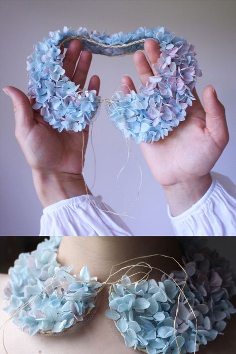 Dried Flower Embroidery, How To Dry Flowers, Tulle Embroidery, Favourite Flowers, Handmade Flowers Fabric, Dry Flowers, Preserved Flowers, Fabric Flowers Diy, Fantasy Gowns