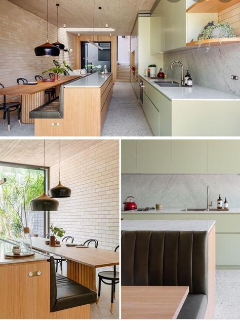 Modern kitchen bench