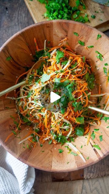 Lillie Biesinger on Instagram: "This vibrant Thai carrot slaw has been in the meal plan for a couple of months, but it’s now on the blog!
.
Comment SLAW for the recipe (also linking the julienne peeler I love!) Or go search for it on the blog. 👍🏼" Lillie Biesinger, Carrot Slaw, Julienne Peeler, Meal Plan, The Recipe, Meal Planning, A Couple, Carrots, Salad