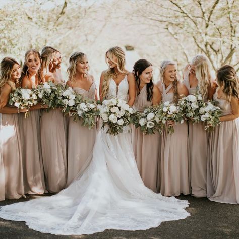 #ad #BirdyGrey #neutralbridesmaids #taupebridesmaiddress #idocrew #affordabledresses #bridalparty #bridesmaids #minimalistwedding #2022wedding #weddingday #realwedding #weddingtrend #romantic #weddingplanning #wedding #weddingideas #weddingtheme #weddingcolors Neutral Bridesmaid Dress, Bridesmaid Palette, Party Palette, Neutral Bridesmaid Dresses, Wedding Color Pallet, Grey Bridesmaids, Birdy Grey, Grey Bridesmaid Dresses, Just Engaged