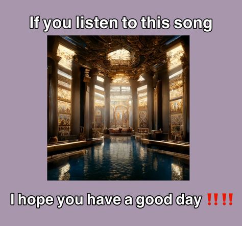 Song Of The Day Template, Song Template, Song Of The Day, Day Template, In Christ Alone, Random Things, Good Day, I Hope You, Palace