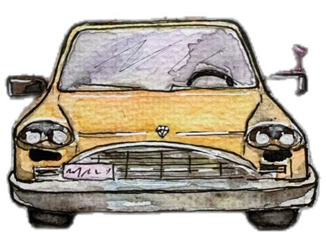 Taxi Drawing, Yellow Taxi, Travel Drawing, City Aesthetic, City Life, Drawing Inspiration, Art Drawing, Sketch Book, Sketch