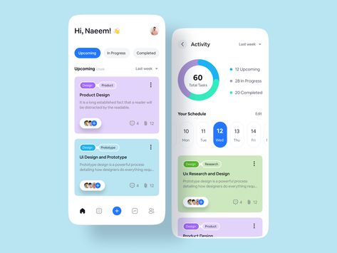 Task Management Ui Design | Search by Muzli Task Management App Design, Card Ui Design Mobile, Task Management Ui, Ui Card Design, Dashboard Design Ui, Card Design Ui, Mobile Dashboard Ui, App Dashboard Ui, Mobile App Dashboard