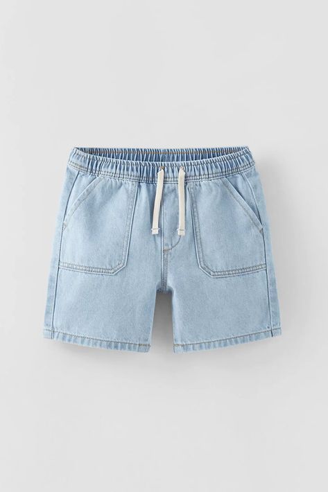 86 Pieces We Love From Zara Kids | SheerLuxe Ripped Bermuda Shorts, Children Wear, Kids Print, Kids Jogger, Zara Girl, Kid's Fashion, Kids Denim, Bits And Pieces, Zara Kids