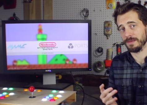 Raspberry Pi Arcade Programming Video, Pi Arcade, Retro Pi, Arcade Diy, Raspberry Projects, Diy Arcade, Diy Retro, Diy Tech, Tech Diy