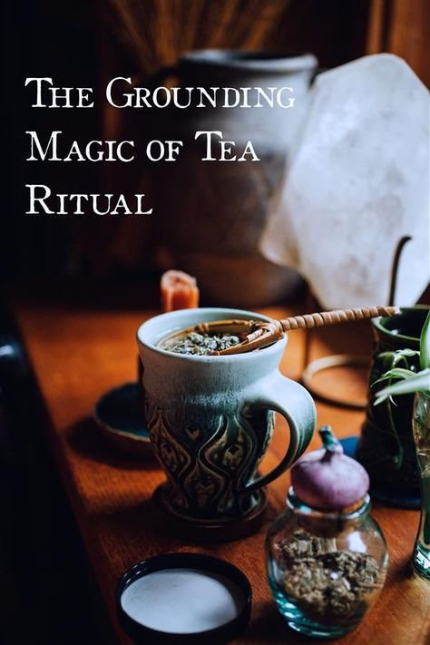 The Grounding Magic of Tea Ritual | Ginger Tonic Botanicals Grounding Magic, Chip Dips, Tea Blends Recipes, Herbal Teas Recipes, Kitchen Witchery, Henry James, Herbal Tea Blends, Masala Chai, Tea Ritual