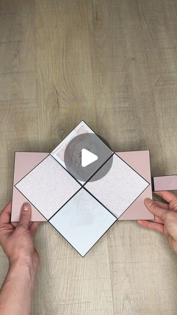 Diy Cards With Photos, Diy Folded Cards, Diy Popup Cards Tutorials, Beautiful Card Ideas, Origami Pop Up, Card Collage Ideas, Pop Up Book Ideas Tutorials, How To Make Pop Up Cards Step By Step, Paper Pop Up