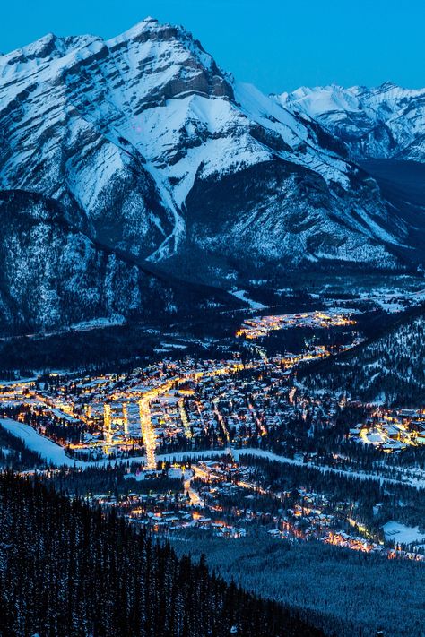 “The town of Banff is a spirited place, alive with adventure and wonder. In all directions you’re surrounded by strikingly beautiful and rugged mountains that seem to burst straight out of the ground.” - Banff Lake Louise 📸: Braden Jarvis #travel #traveldestination #aesthetic #Traveltips Banff National Park Lake Louise, Canada Aesthetic, Best Honeymoon Destinations, Banff Canada, Iphone Video, Best Honeymoon, Travel Plan, Dream Places, Conceptual Photography