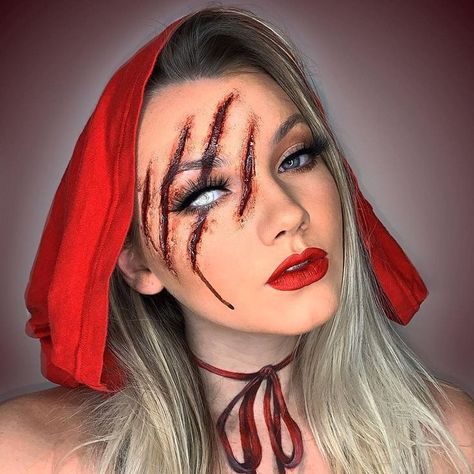 Halloween Makeup, Halloween, Makeup, Red, Make Up, Halloween Make Up