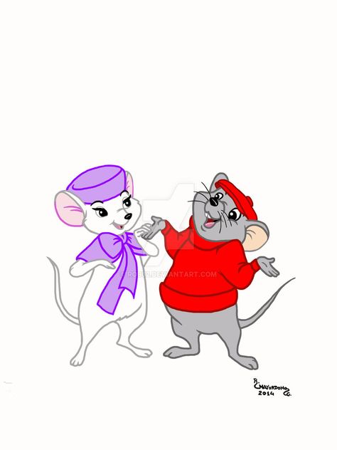 Bernard And Bianca, Bernardo Y Bianca, Disney Paintings, Disney Princess Fan Art, Disney Embroidery, Classic Cartoon Characters, Disney Animals, Disney Pixar Cars, Cute Cartoon Animals