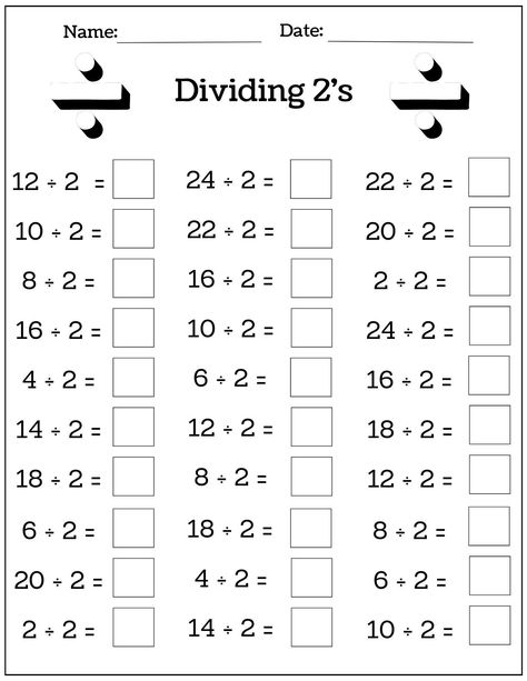 Perfect for a supplement to your lesson or to do as is for practice. This download includes: 24 printable worksheets - 12 multiplication worksheets & 12 division worksheets. Questions specifically designed for children learning to multiply and divide up to the 12 times tables. Maths worksheets printables. Separate answer sheets included.  Useful for Grade 3 - Grade 4 - 7 to 9 year olds This is a printable PDF file. Once purchased, you will receive a PDF file immediately to print on your own. To download the files go to www.etsy.com/your/purchases Once you download the PDF you can reproduce these pages as many times as you like. You can also laminate them to use over and over with a dry erase marker! Format: 2 PDF file - Prints a total of 24 pages Size: A4 - 21cm x 29.7cm Math Year 3 Worksheets, Division For Grade 2 Worksheet, Math Grade 4 Activities, Worksheet Grade 3 Math, Grade 6 Math Worksheets Free Printable, Timed Multiplication Test Printable Free, Maths Grade 3 Activities, Fourth Grade Math Worksheets, Math For 3rd Grade