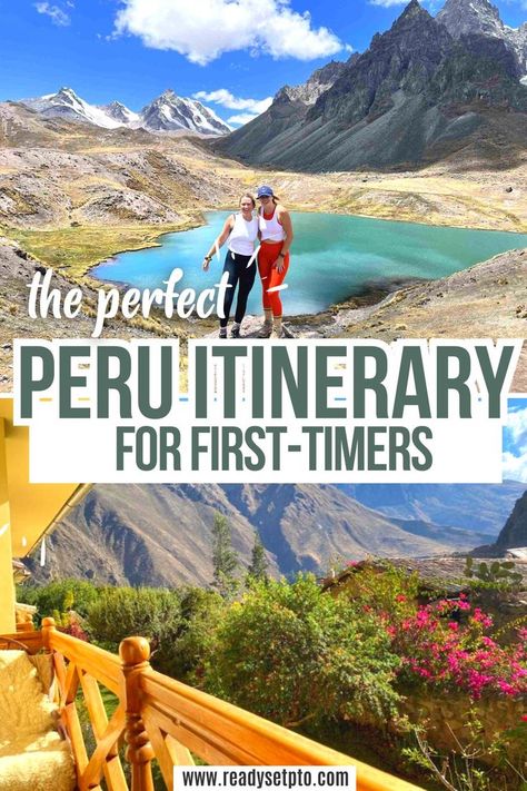 The Perfect Peru Itinerary for First-Timers 1 Week In Peru, Rio De Janeiro, Peru, 10 Day Peru Itinerary, Lima Peru Itinerary, Peru Travel Itinerary, Peru Trip Planning, Peru Itinerary 2 Weeks, Traveling To Peru