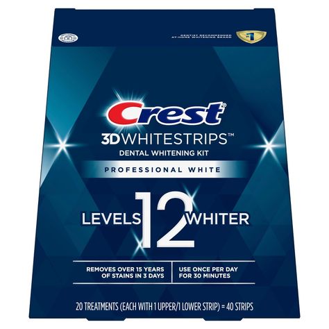 Crest White Strips, Crest 3d White, Teeth Whitening Strips, Tooth Sensitivity, Stained Teeth, Whitening Kit, Teeth Whitening Kit, Whitening Toothpaste, White Teeth