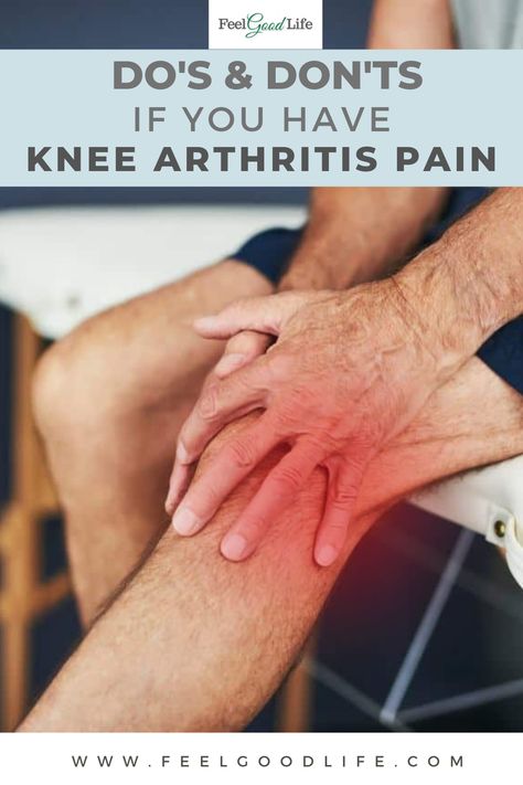 Knee arthritis can cause significant pain and discomfort, but it's possible to manage the symptoms with the right approach. In this article, we'll go over the dos and don'ts if you have knee arthritis pain. #kneearthritis #painmanagement #weightmanagement #exercises #health #fitness #painrelief #dosanddonts. Exercises For Arthritic Knees, Knee Pain Relief Remedies, Aching Knees, Arthritic Pain, Knee Pain Exercises, Pain Relief Remedies, Knee Exercises, Knee Pain Relief, Staying Active