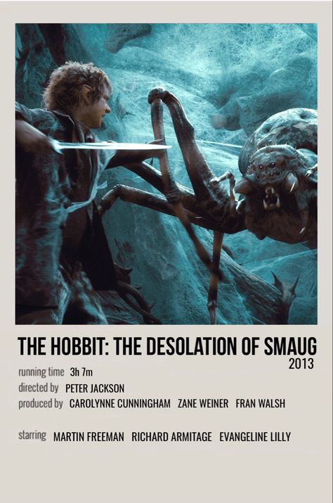 The Hobbit The Desolation Of Smaug, Hobbit Desolation Of Smaug, The Hobbit Movies, Minimalist Movie Poster, Desolation Of Smaug, Minimal Movie Posters, Marvel Posters, Polaroid Pictures, Movie Prints