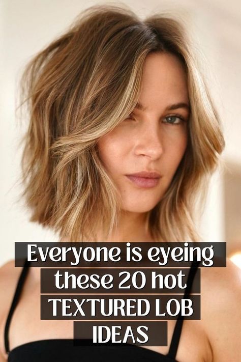 textured lob Lob Hairstyles, Textured Lob, Lob Styling, Lob Hairstyle, Lob Haircut, Thick Hair, How To Style, Thick Hair Styles, Hair Cuts