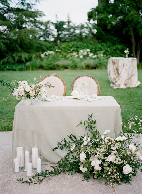 Candles, Flowers, Wedding Receptions, Vow Renewal Ideas, Vow Renewal, The Table, Elegant Wedding, White Flowers, A Table