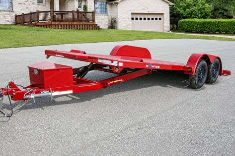 Tilt Trailer, Car Hauler Trailer, Car Hauler, Spare Tire Mount, Yard Maintenance, Trailer Ideas, Diamond Plate, Utility Trailer, Aluminum Wheels