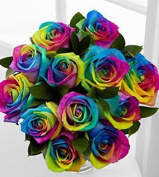 colored roses Tie Dye Roses, Tiffany Blue Color, Rose Delivery, Unique Bouquet, Rainbow Wedding, Rainbow Roses, Colorful Roses, Blue Roses, Arte Floral