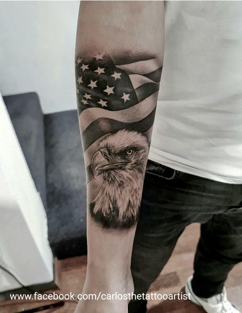 Eagle Tattoo Arm Men, Female Patriotic Tattoos, Conservative Tattoos For Women, Bald Eagle American Flag Tattoo, Eagle Flag Tattoo Design, American Flag Leg Tattoo, Small Patriotic Tattoos For Women, American Pride Tattoo, Flag Sleeve Tattoo For Men