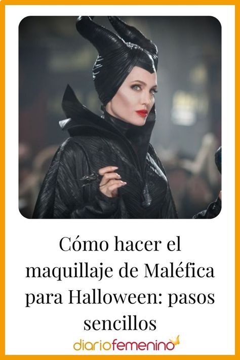 No te puedes perder el tutorial sobre cómo hacer el maquillaje de Maléfica para Halloween con pasos sencillos que aquí te detallamos, ¡toma nota! 👀👇 #malefica #makeup #halloween #maquillajeehalloween #diariofemenino Halloween, Makeup, Make Up