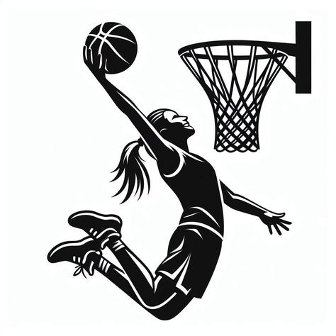 Basketball Outline Drawing, Basketball Free Svg, Free Basketball Svg Files For Cricut, Basketball Vector Art, Basketball Vector, Brachial Plexus, Basketball Graphics, Female Basketball, Basketball Ring