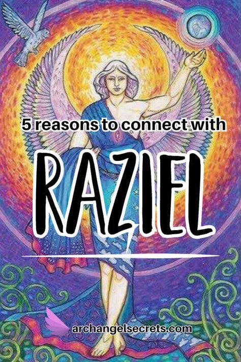 Archangel Uriel Image, Raziel Archangel, List Of Archangels, Angel Symbols, Pendulum Witchcraft, Archangel Raziel, Archangels Names, Archangel Raguel, Archangel Azrael