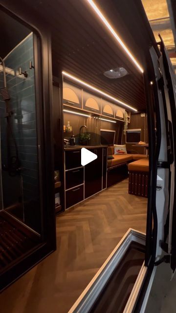 Van Living Conversion, Mercedes Camper Van, Sprinter Motorhome, Sprinter Van Camper, Castle Interiors, Motorhome Interior, Mercedes Sprinter Camper, Mercedes Van, Camper Interior Design