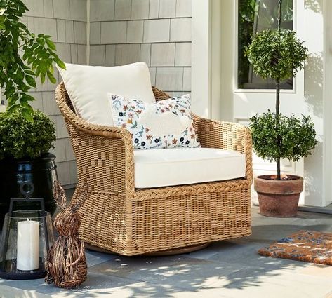 Indoor wicker furniture