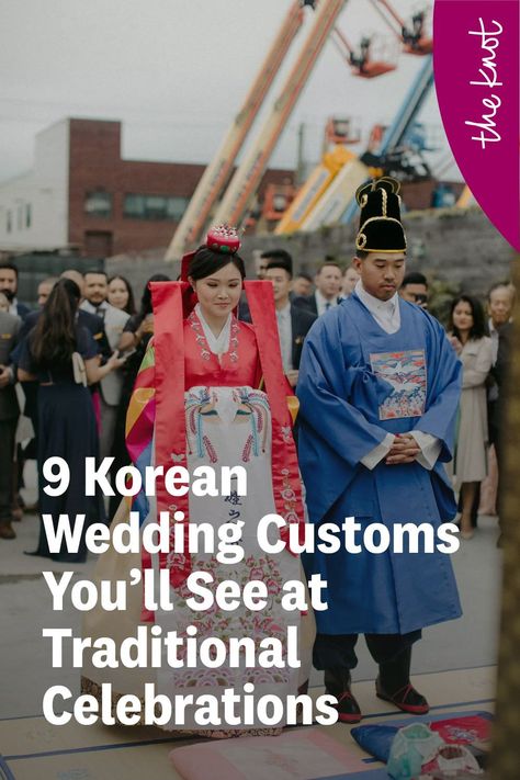 Red Carpet At Wedding, Korean Wedding Favors, Korean Wedding Inspiration, Korean Wedding Ideas, Korean American Wedding, Traditional Korean Wedding, Korean Traditional Wedding, Korean Wedding Decorations, South Korean Wedding