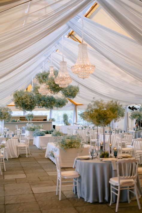 Wedding Drapery With Lights, Wedding Ceiling Drapery, Wedding Reception Drapery, Drapery Wedding Reception, Indoor Wedding Drapery, Draped Tent Wedding, Wedding Drapery Ideas Ceilings, Tent Draping Wedding, Wedding Drapery Ideas