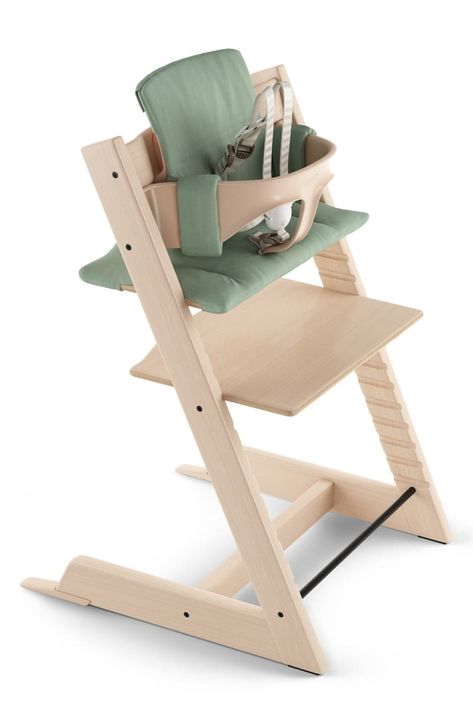 Tripp Trapp High Chair, Tripp Trapp Chair, Cute Desk Chair, Big Comfy Chair, White Dining Room Chairs, Stokke Tripp Trapp, Classic Cushions, Tripp Trapp, Swivel Rocker Recliner Chair